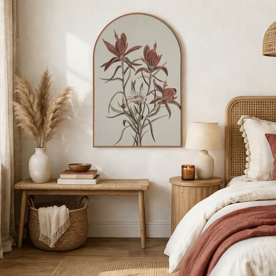 16" x 24" Rosa Blossoms Wall Décor by Ashland®